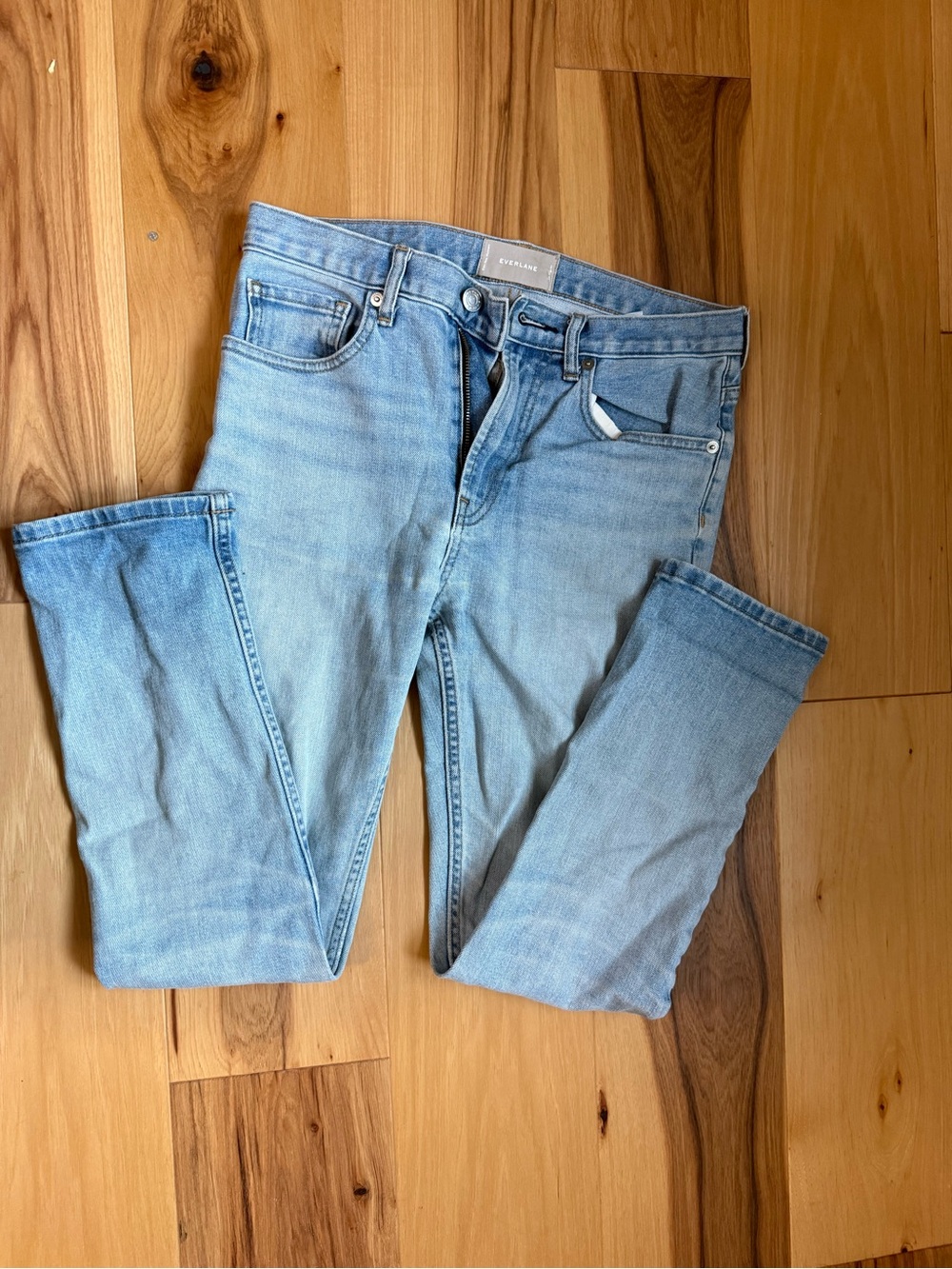 Everlane Light Blue Straight-Leg Women’s Jeans